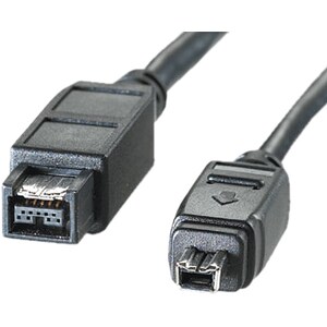 Roline 11.02.9718 1,80 m FireWire Datentransferkabel - Abschirmung - Schwarz