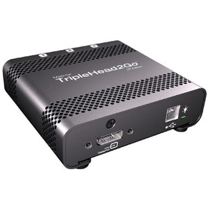 Matrox TripleHead2Go Multiview-Gerät - DisplayPort - 5760 x 1080 - DisplayPort - USB - PC, Mac, Linux