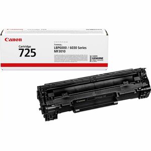 Canon CRG 725 Original Laser Cartucho de toner - Preto - 1 Pack - Páginas