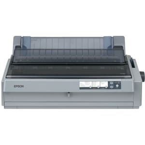 Epson LQ-2190N 24-pin Dot Matrix Printer - Monochrome - Energy Star - 136 Column - 576 cps Mono - 360 x 360 dpi - USB - Pa