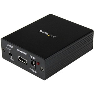 StarTech.com HDMIÂ® to VGA Video Adapter Converter with Audio - HD to VGA Monitor 1080p - Functions: Signal Conversion, Vi