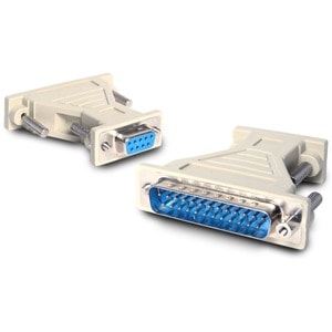 StarTech.com DB9 to DB25 Serial Cable Adapter - F/M - 1 x 9-pin DB-9 Serial Female - 1 x 25-pin DB-25 Serial Male - Beige