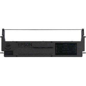 Epson C13S015624 Dot Matrix Ribbon - Black - 1 Pack - 3 Million Characters