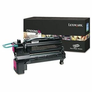 Lexmark C792X2MG Laserdruck Tonerkartusche - Magenta - Original - 1 / Pack