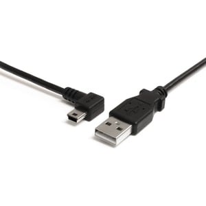 StarTech.com 6 ft Mini USB Cable - A to Left Angle Mini B - Connect your Mini USB devices, with the cable out of the way