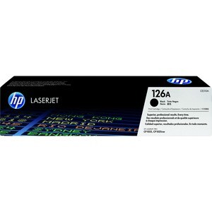 HP 126A Original Padrão Yield Laser Cartucho de toner - Preto - 1 Cada - Laser - Padrão Yield - 1 Cada