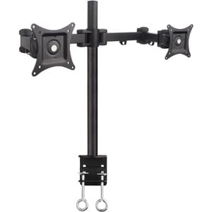 SIIG Articulating Dual Monitor Desk Mount - 13" to 27" - Height Adjustable - 2 Display(s) Supported - 13" to 27" Screen Su