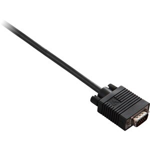 V7 V7E2VGA-05M-BLK 5 m VGA Video Cable - Cable for Video Device - First End: 1 x 15-pin HD-15 VGA - Male - Second End: 1 x