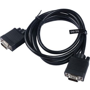 Cable vidéo V7 V7E2VGA-02M-BLK - 2,01 m VGA - Cable for Moniteur, PC, HDTV, Projecteur, Appareil vidéo - Rallonge -  xPren