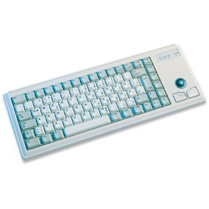 CHERRY G84-4400 POS Keyboard - QWERTY Layout - 83 Key(s) - PS/2 - Light Grey