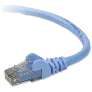Belkin 5ft Cat6 Premium Snagless Patch Cable RJ45 M/M Blue - patch cable - ethernet - 5 ft - blue - RJ-45 Male Network - R