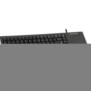 CHERRY G84-5400 Keyboard - Cable Connectivity - USB Interface - Trackball - English (US) - Black - Computer - PC, Mac, Unix
