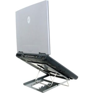 Atdec V-14T Notebook Stand - Up to 35.6 cm (14") Screen Support - 2.99 kg Load Capacity - 1.3 cm Height x 21 cm Width x 21