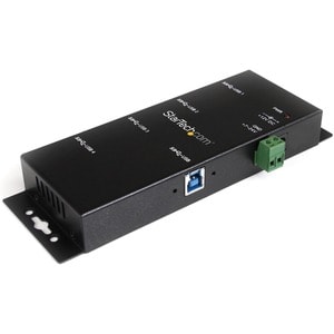 StarTech.com 4 Port Industrial USB 3.0 Hub - 5Gbps - Mountable - Rugged USB Hub - Add 4 external,wall mountable USB 3.0 po