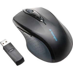 Kensington 2.4GHZ Wireless Optical Mouse - Optical - Wireless - Radio Frequency - 2.40 GHz - Black - 1 - USB - 1200 dpi - 