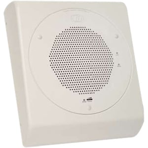 CyberData 011152 Mounting Adapter for Speaker - White - Steel - White