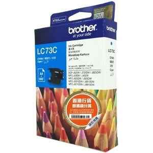 Brother Innobella LC73C Original Inkjet Ink Cartridge - Cyan Pack - 600 Pages