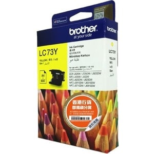 Brother Innobella LC73Y Original Inkjet Ink Cartridge - Yellow Pack - 600 Pages