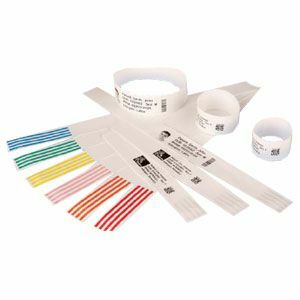 Zebra Z-Band Direct Multipurpose Label - 25.40 mm Width x 279.40 mm Length - Permanent Adhesive - Rectangle - Direct Therm