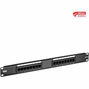 TRENDnet 16 Port(s) Network Patch Panel - 16 x RJ-45