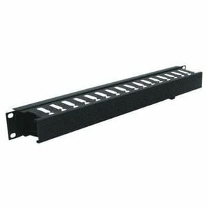 Middle Atlantic PHCM Horizontal Cable Manager Series - Plastic Cable Manager - 1 RU - Cable Manager - 1 Pack - 1U Rack Height