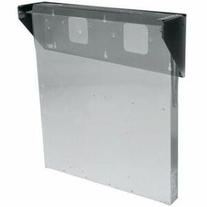 Middle Atlantic VPM Series 2RU Vertical Panel Wall Mounted Rack - Black
