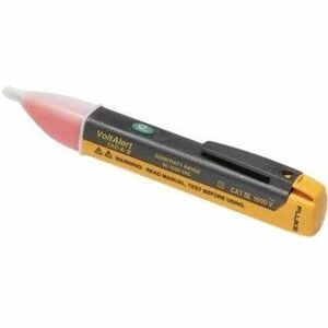 Fluke 1AC II Non-Contact Voltage Tester - Voltage Testing - 2Number of Batteries Supported - AAA - Battery Included - Alka