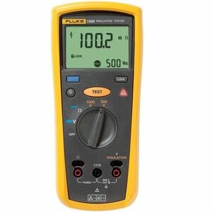 Fluke 1503 Insulation Resistance Meter - Resistance Tester, Resistance Measure, Insulation Fault Detection, Voltage Measur