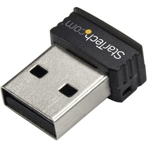 StarTech.com USB 150Mbps Mini Wireless N Network Adapter - 802.11n/g 1T1R - Add High Speed Wireless N Connectivity to a De