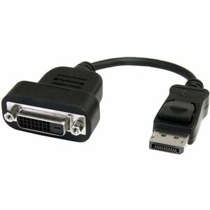 StarTech.com DisplayPort to DVI Adapter - Active Conversion - 1920x1200 - DP to DVI Single Link Converter for DVI-D Displa