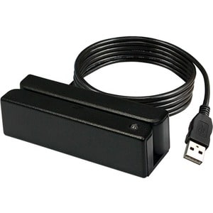 Uniform Industrial USB Magnetic Stripe Card Reader - Triple Track - 55 in/s - USB - Black