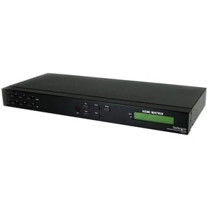 StarTech.com 4x4 HDMI Matrix Video Switch Splitter with Audio and RS232 - 1920 x 1200 - WUXGA - 1080p - 4 Input Device - 4