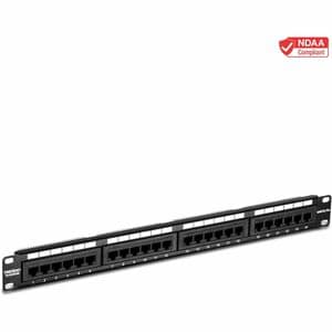 TRENDnet TC-P24C5E 24 Port(s) Network Patch Panel - 24 x RJ-45 - 24 x RJ-11