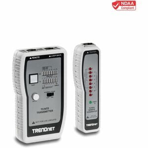 TRENDnet TC-NT2 Cable Analyzer - Short Circuit Testing - TAA Compliant - Upto 0.30 km Lenght Measurement
