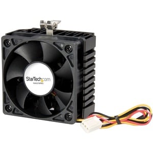 StarTech.com 65x60x45mm Socket 7/370 CPU Cooler Fan w/ Heatsink & TX3 connector - Processor cooler - ( Socket 370, Socket 