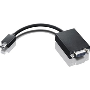Lenovo 0A36536 19.81 cm Mini DisplayPort/VGA Video Cable for Video Device, Projector, Monitor, TV - First End: 1 x Mini Di