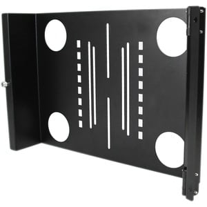 StarTech.com Universal Swivel VESA LCD Mounting Bracket for 19in Rack or Cabinet - Mount a 17-19 inch LCD panel with tilt 