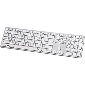 i-rocks KR-6402-WH Keyboard - Cable Connectivity - USB Interface - 109 Key Internet, Multimedia, Email Hot Key(s) - Comput