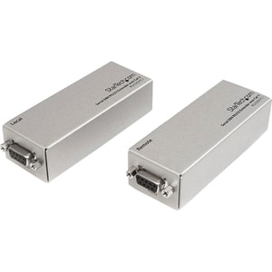 StarTech.com Serial DB9 RS232 Extender over Cat 5 - Up to 3300 ft (1000 meters) - Extend an RS232 serial connection up to 