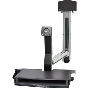 Ergotron StyleView Multi Component Mount for CPU, Flat Panel Display, Mouse, Keyboard - 24" Screen Support - 32 lb Load Ca