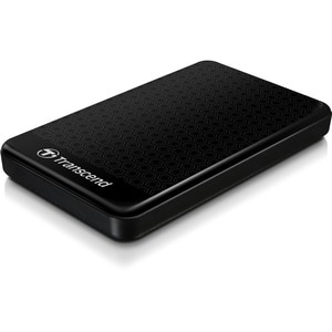 Transcend StoreJet 25A3 1 TB Portable Rugged Hard Drive - 2.5" External - SATA - Black - USB 3.0 - 3 Year Warranty