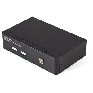 StarTech.com Switch KVM HDMI USB 2 porte, con audio e hub USB 2.0 - 2 Computer - 1 Utente Locale - WUXGA - 1920 x 1200 - 3