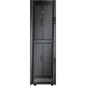 Schneider Electric NetShelter SX 42U Floor Standing Rack Cabinet - 482.60 mm Rack Width - Black - 1022.73 kg Dynamic/Rolli