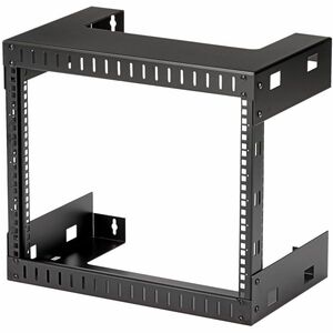 StarTech.com 8U Open Frame Wall Mount Equipment Rack - 30,5cm Deep - 80 kg Load Capacity - Steel - 1 Each
