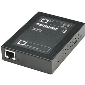Power over Ethernet (PoE+) Splitter, IEEE802.3at, 5, 7.5, 9 or 12 V DC output voltage - 12 V DC, 4 A Output - 1 x 10/100Ba