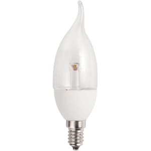 Hamlet Lampadina Candela LED 3W attacco E14 Luce Calda. Flusso luminoso > 180 Lumen. Temperatura Colore 2.800 °K (Luce cal