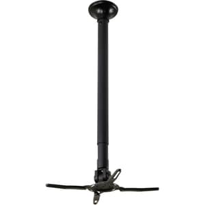 Neomounts Neomounts Pro BEAMER-C350 Ceiling Mount for Projector - Black - Height Adjustable - 12 kg Load Capacity
