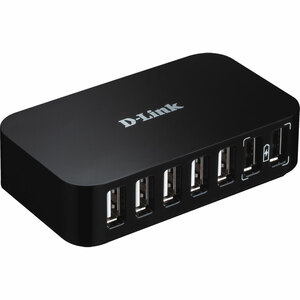 D-Link DUB-H7 USB Hub - USB - External - 7 Total USB Port(s) - 7 USB 2.0 Port(s) - Mac