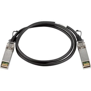 Câble réseau D-Link DEM-CB100S - 1 m - pour Périphérique réseau - 1er bout: Réseau SFP+ - Noir