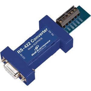 B&B PORT POW 9PIN 232/422 CON W/TB - 1 x 9-pin DB-9 RS-232 Serial Female - 1 x RS-422 Terminal Block - 1